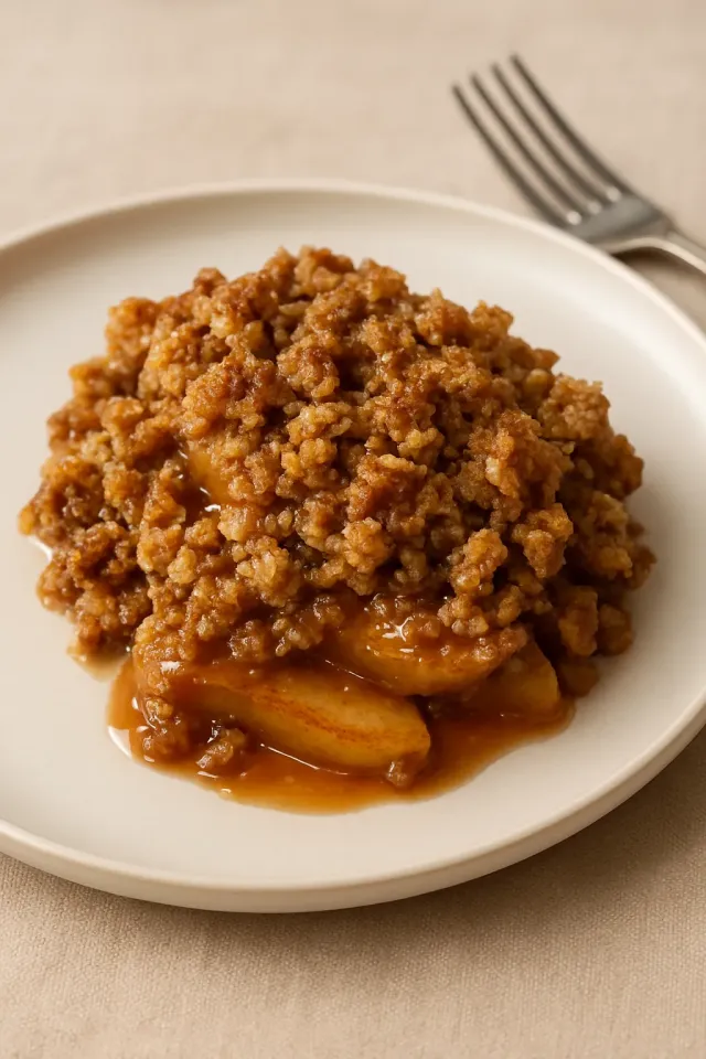 Torta de Maçã Mais Saudável