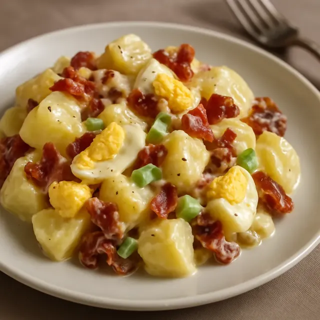 Kırmızı Ciltli Patates Salatası
