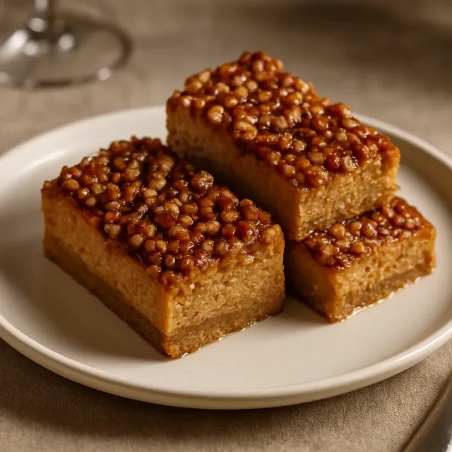 Quadrados de Torta de Abóbora