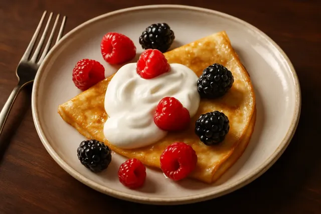 Crêpes al dolce
