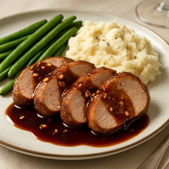 Honey Garlic Pork Tenderloin