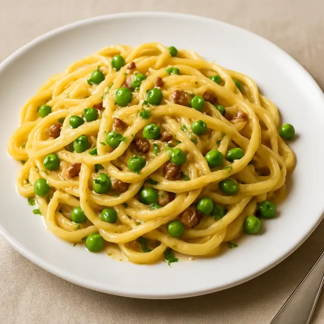 Carbonara Klasik dengan Pancetta