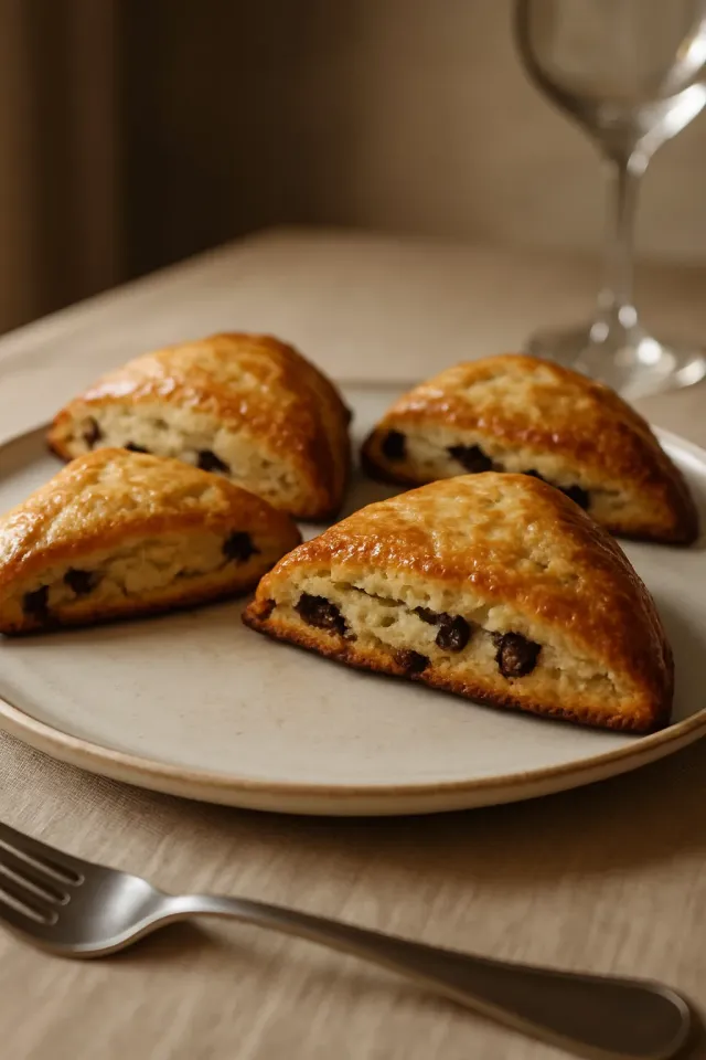 Raspberry-White Chocolate Scones
