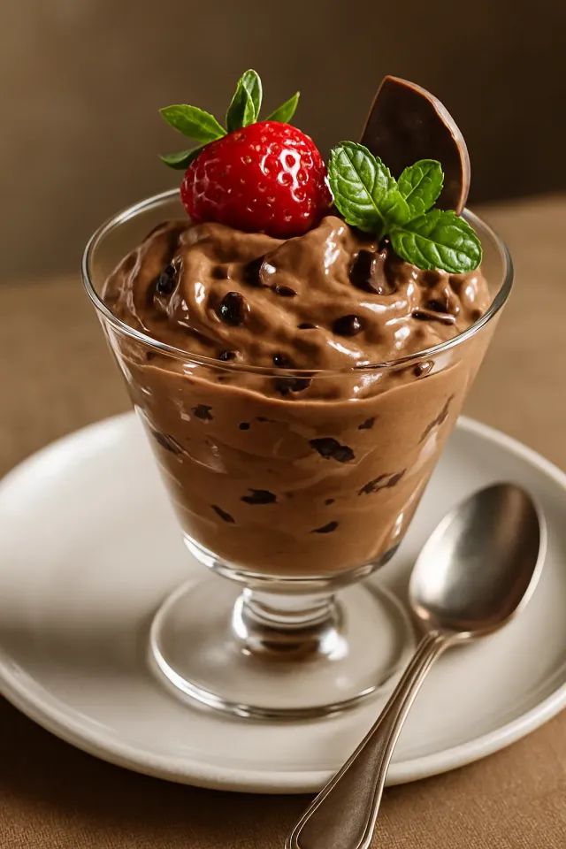 Mousse al cioccolato e menta OREO