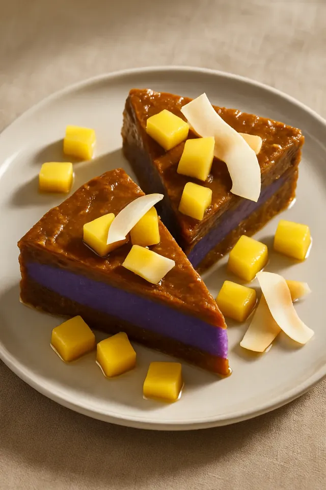 紫薯椰香麻糬（Ube Bibingka）