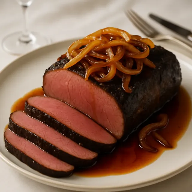Poitrine de bœuf salé braisée