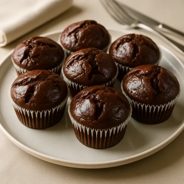 Muffins à la citrouille et au chocolat