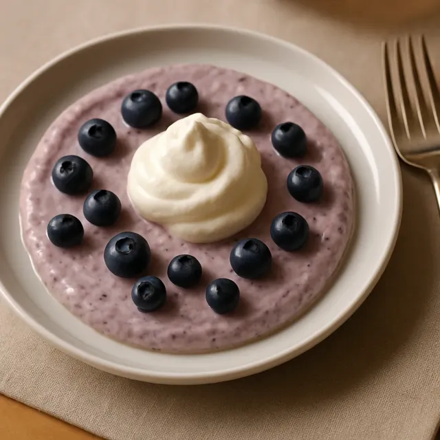 Mini Blueberry-Marscarpone Pies