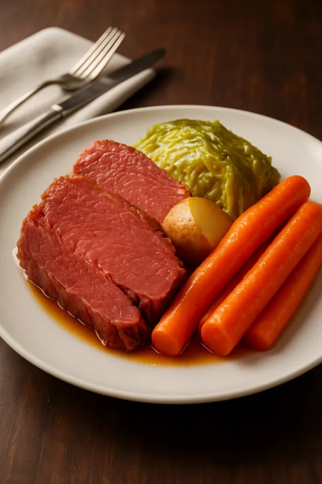 Pot-au-feu de bœuf mariné et chou