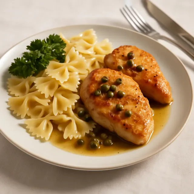 Baked Chicken Piccata