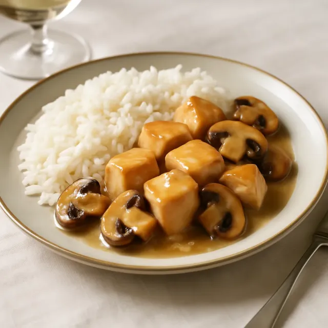Creamy Chicken Marsala