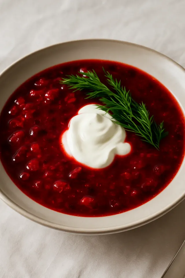 Vegan Borş