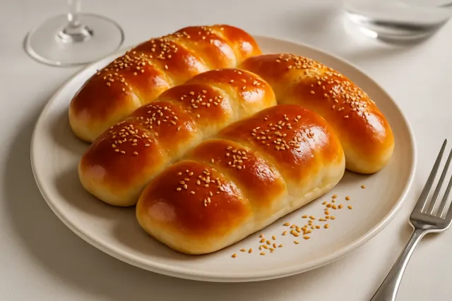 Pães Chineses Coquetel