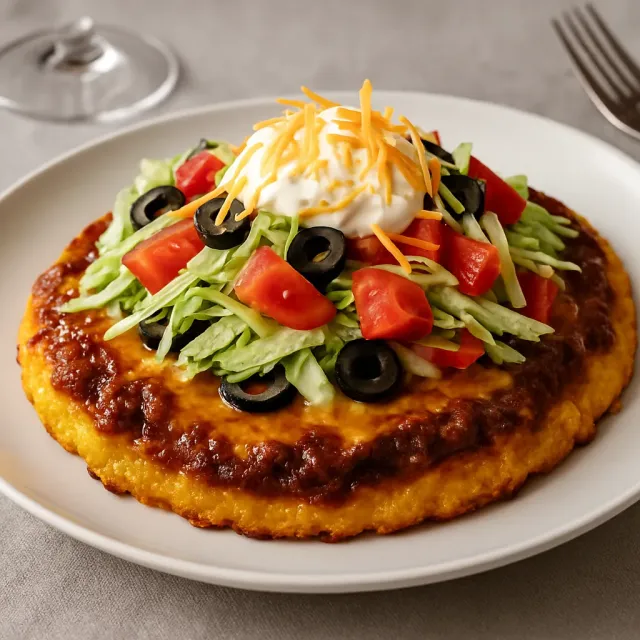 Mexican Polenta Pizza