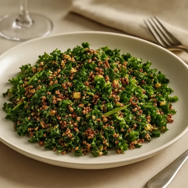 Grünkohl-Quinoa-Salat