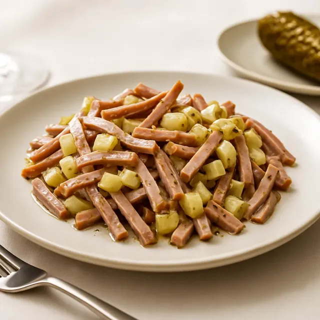 Fleischsalat (Insalata di Carne Tedesca)