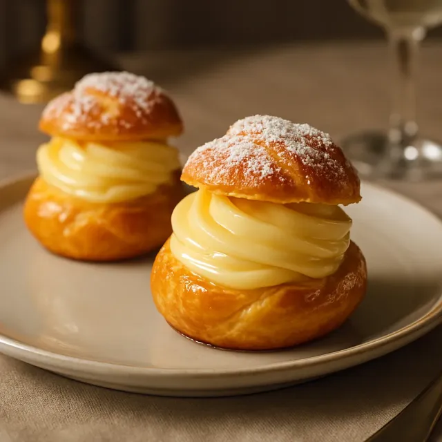Bánh Puffs Kem