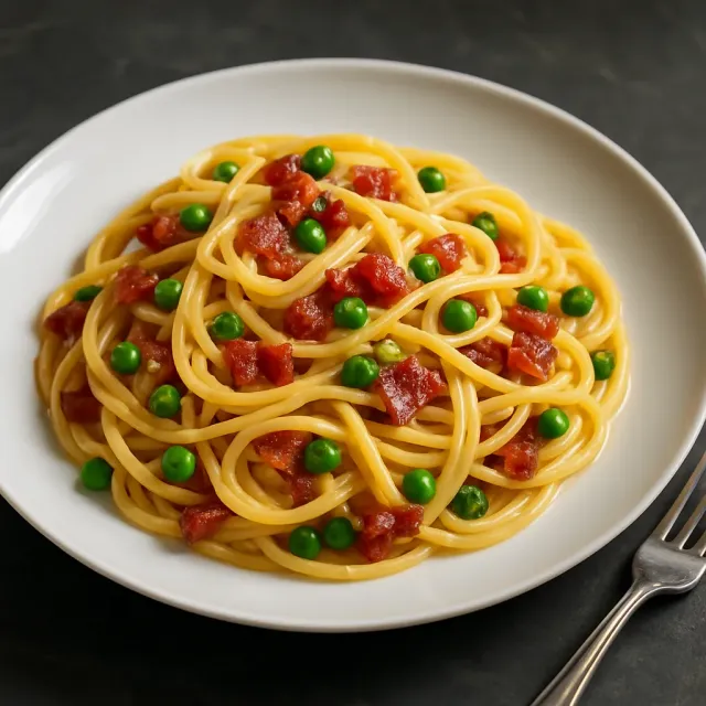 Spaghetti Carbonara Ranch Mudah