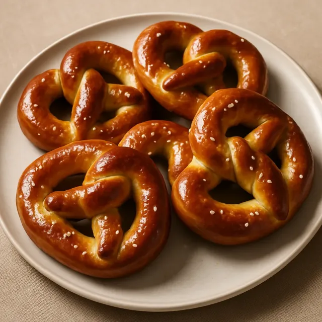 Bretzels moelleux maison