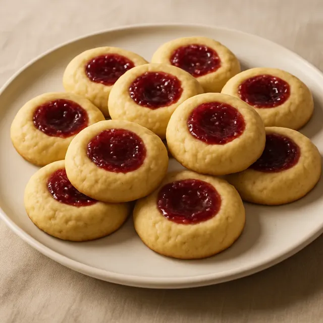 Biscuits à la Noix de Coco et à la Framboise