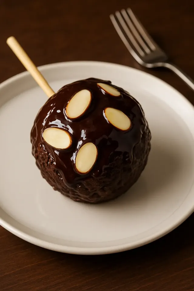 เค้กช็อกโกแลตในแก้วแบบไม่ใช้ไข่