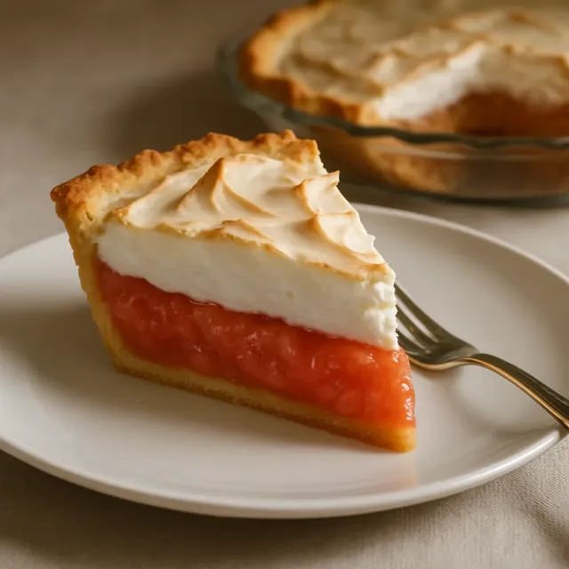 Pai Kustard Rembang Dave dengan Meringue