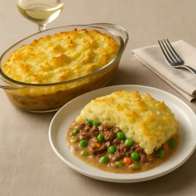 Pastel de carne al estilo de papá