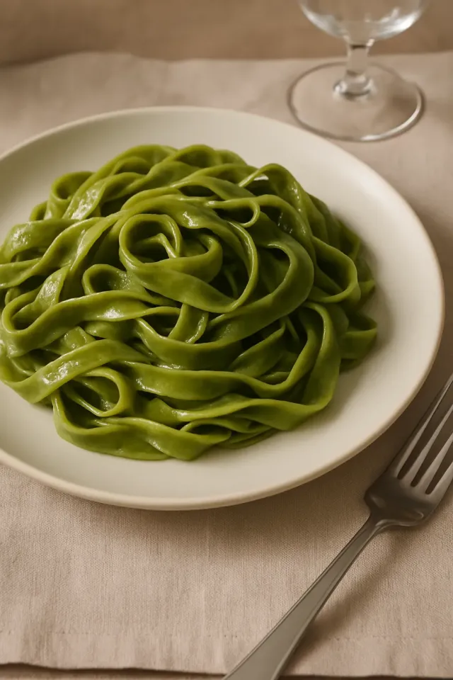 Selamat Tinggal Basil Fettuccine