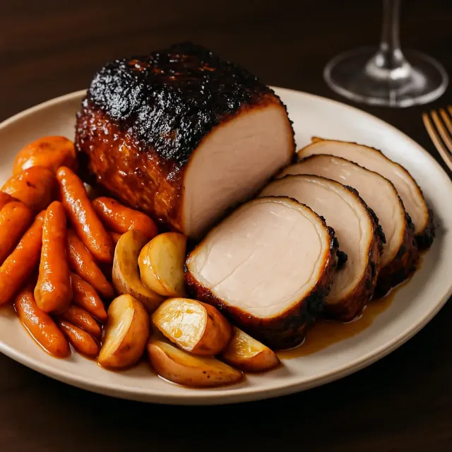 Pork Loin Roast with Veggies