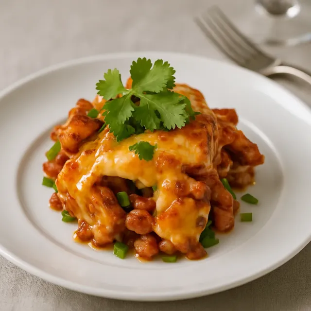 Chicken Fajita Bake