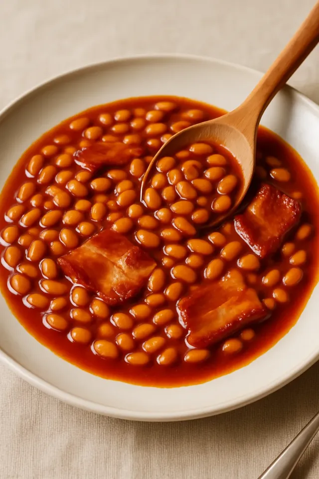 Frijoles caseros en olla lenta