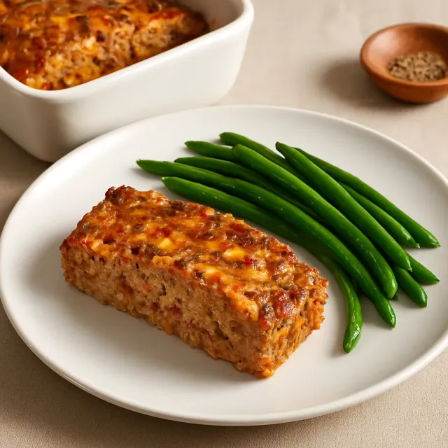 Easy Salsa Meatloaf