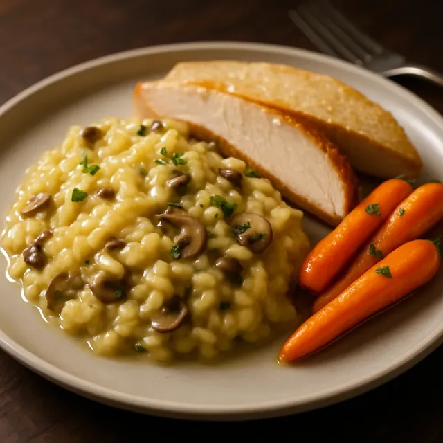 True Italian Porcini Mushroom Risotto