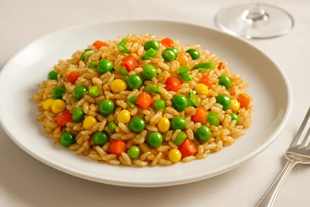 ข้าวผัดผัก