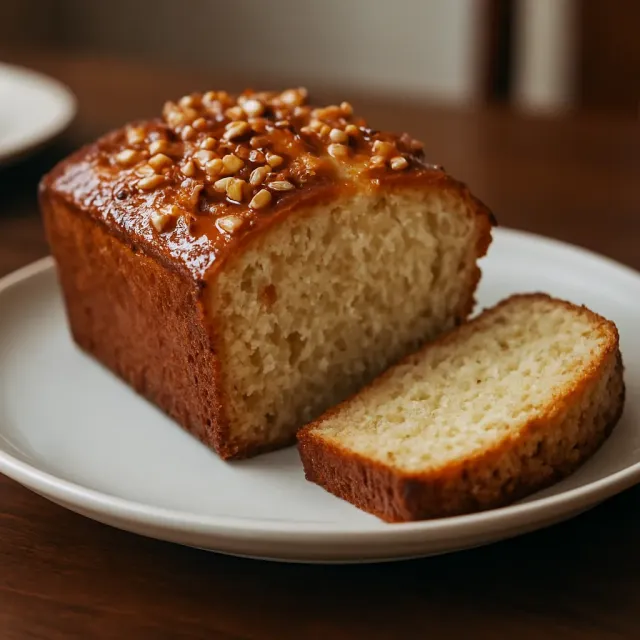 Brauner Zucker-Bananen-Nussbrot I