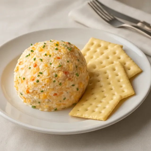 Bola de Queijo com Azeitonas
