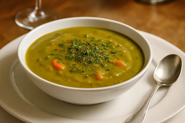 Pressure Cooker Split Pea Soup