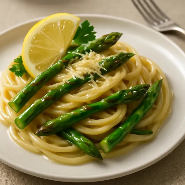 Pasta agli Asparagi Crema