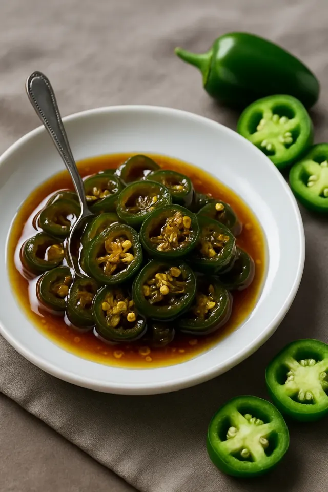 Kandierte Jalapeños