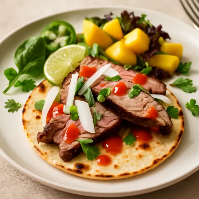 Otantik Baja-Meksika Sokak Tacos (Carne Asada)