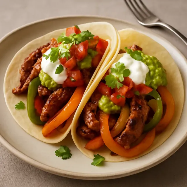 Homemade Chicken Fajitas