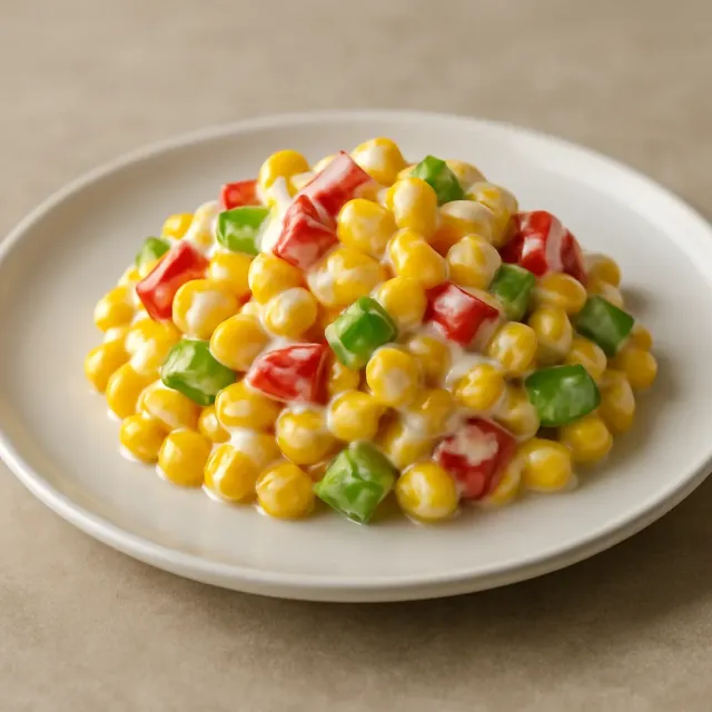 Salada de Milho com Molho Ranch Sem Gordura