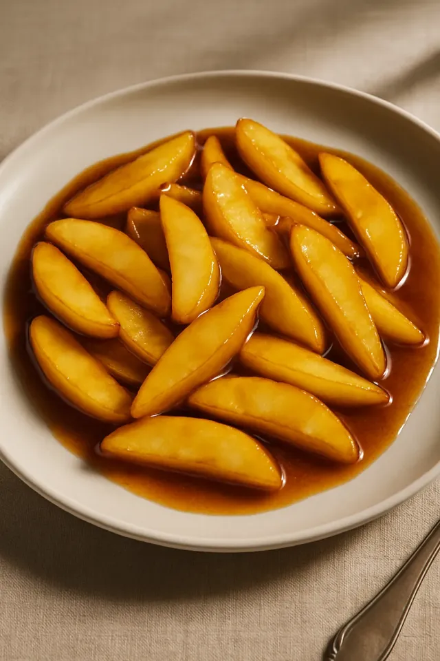 Maçãs Refogadas