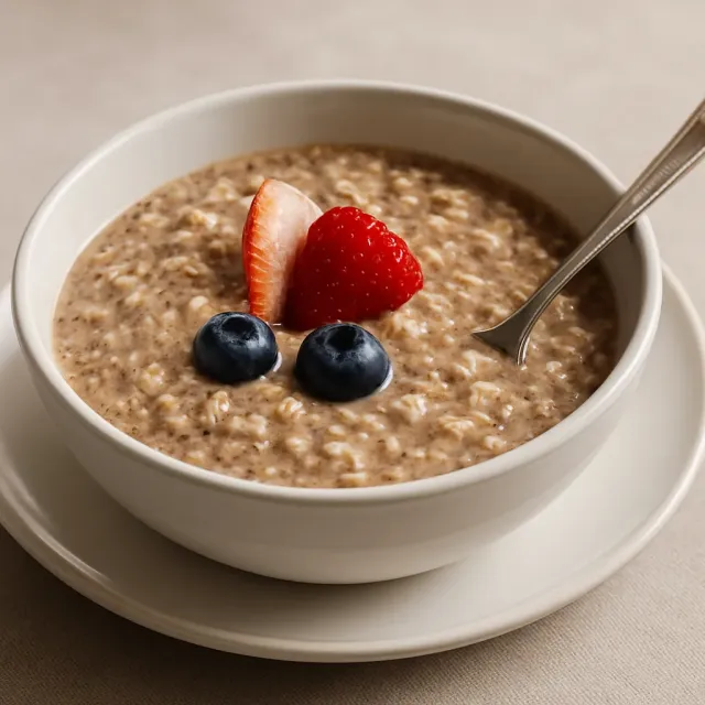 Mandelmilch-Overnight-Chia-Haferflocken