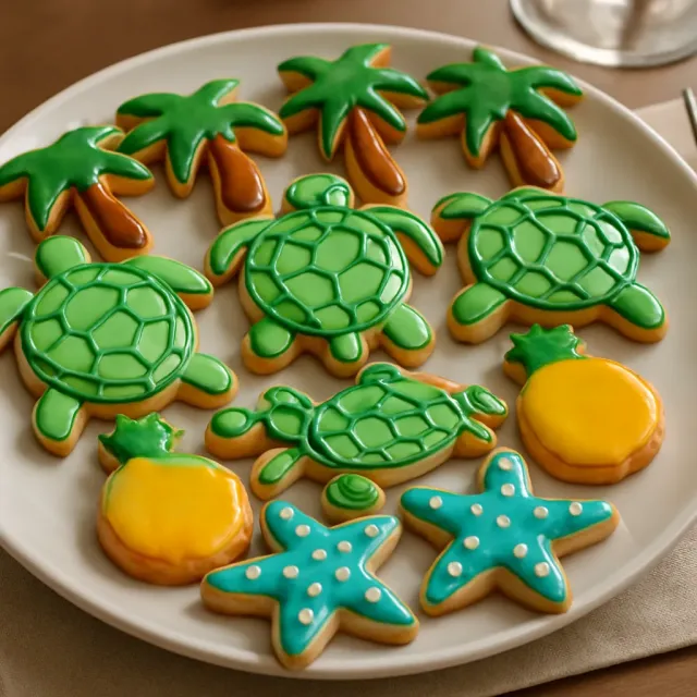 Galletas recortadas gruesas
