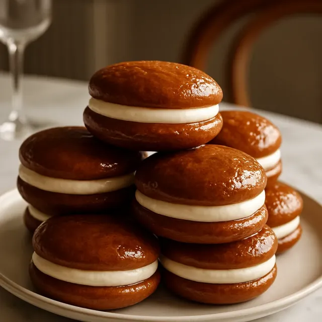 Kürbis Whoopie Pies