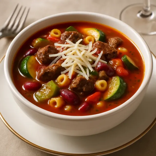 Instant Pot Herzhaftes Minestrone-Suppe