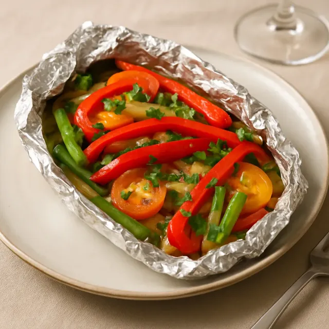 Tasty Fish and Veggie Packets