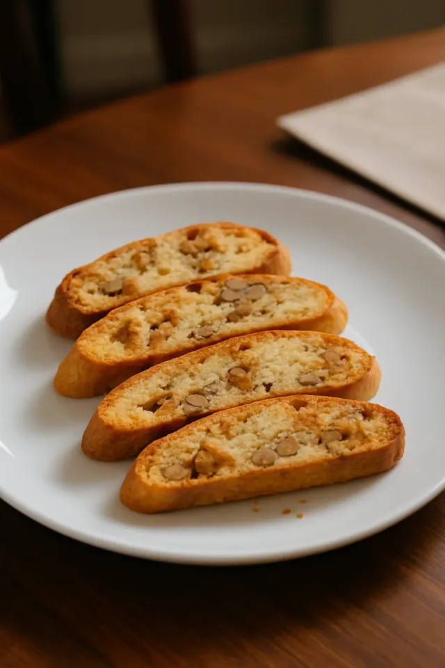 Marietta'nın Butterscotch Bourbon Biscotti'sı