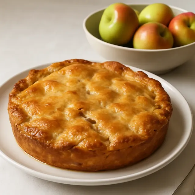 Torta de Maçã Sueca Fácil